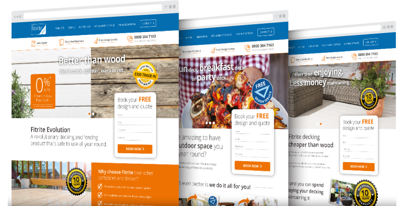 PPC landing pages