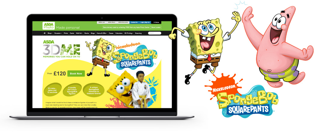 Asda Spongebob Squarepants Campaign